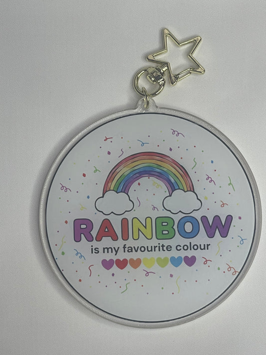 Rainbow Keychain