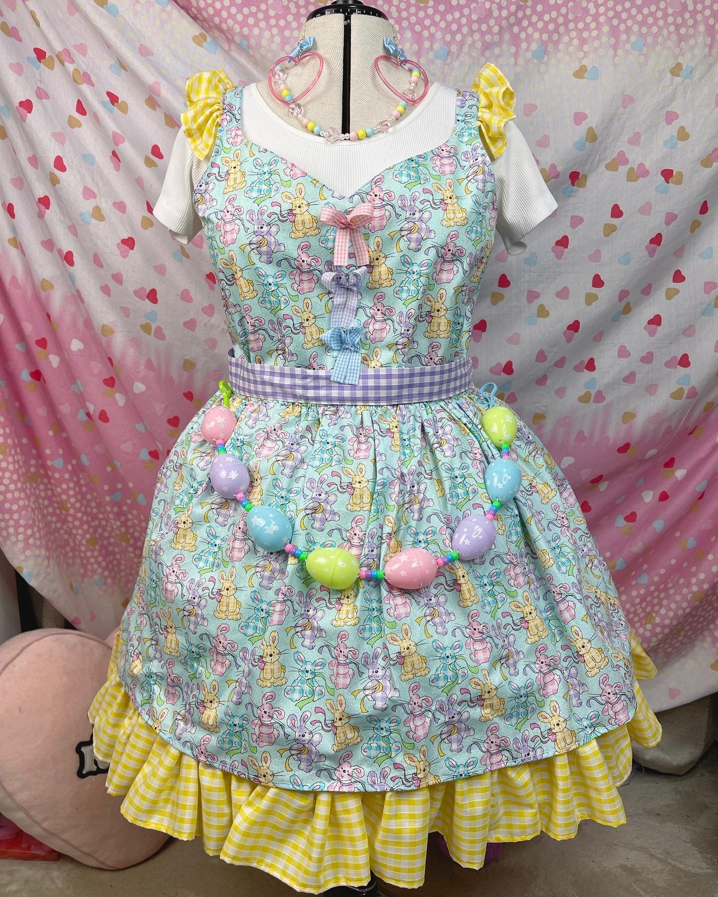 Gingham Bunny Day Dress