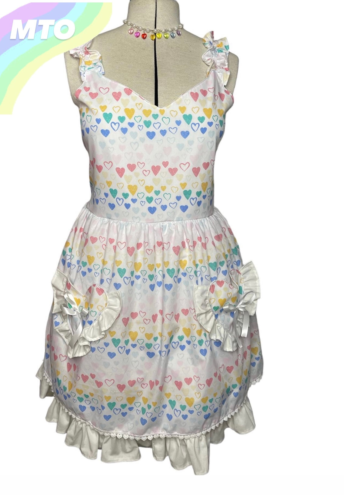 Rainbow Heartache Dress