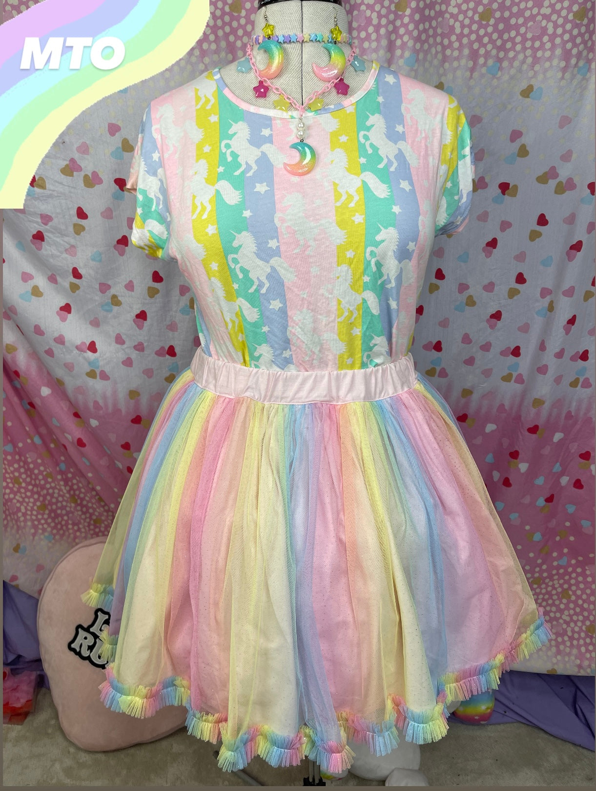 Pastel Glitter Fairy Skirt