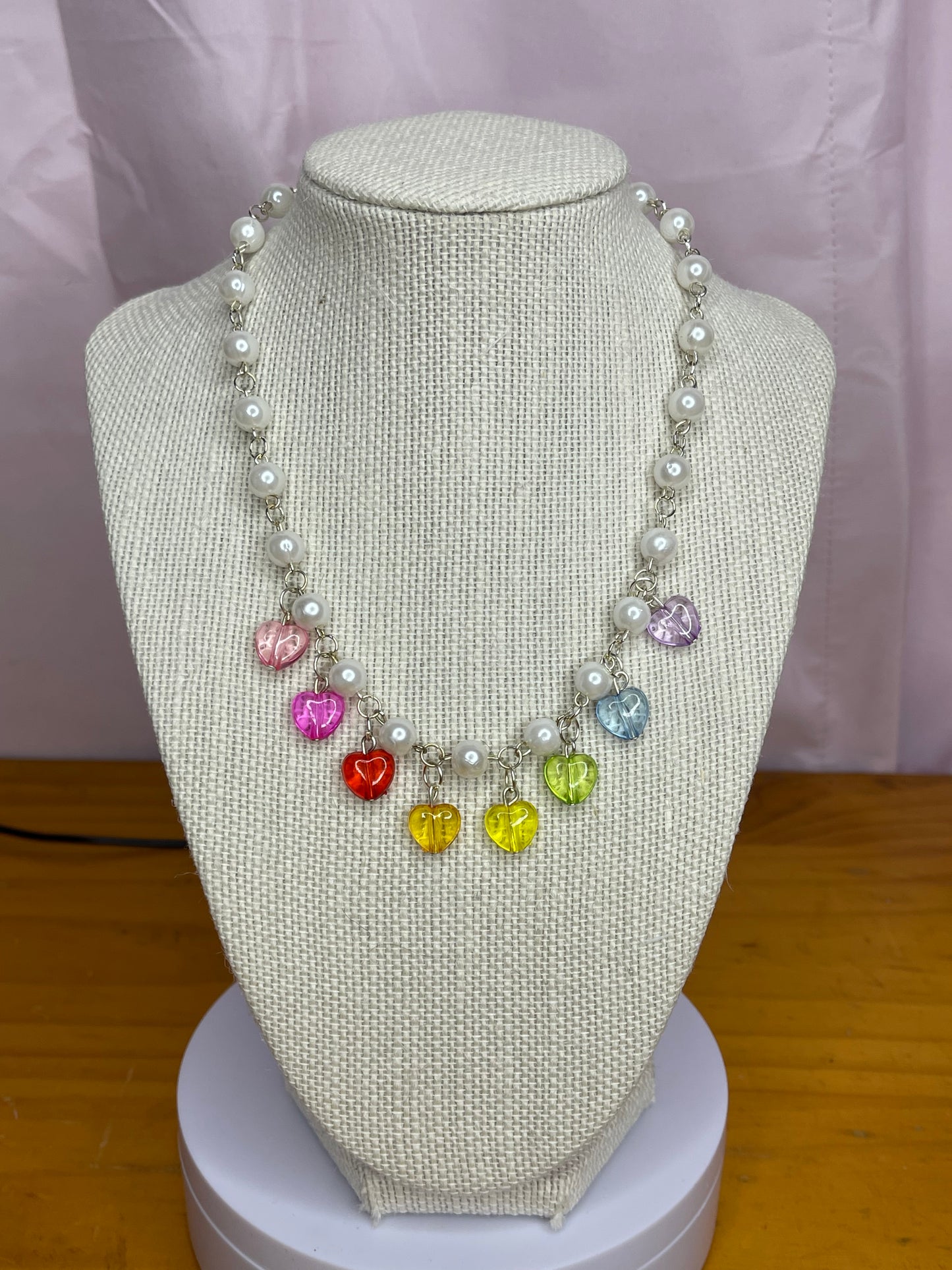 Lovecore Pearl Beaded Choker