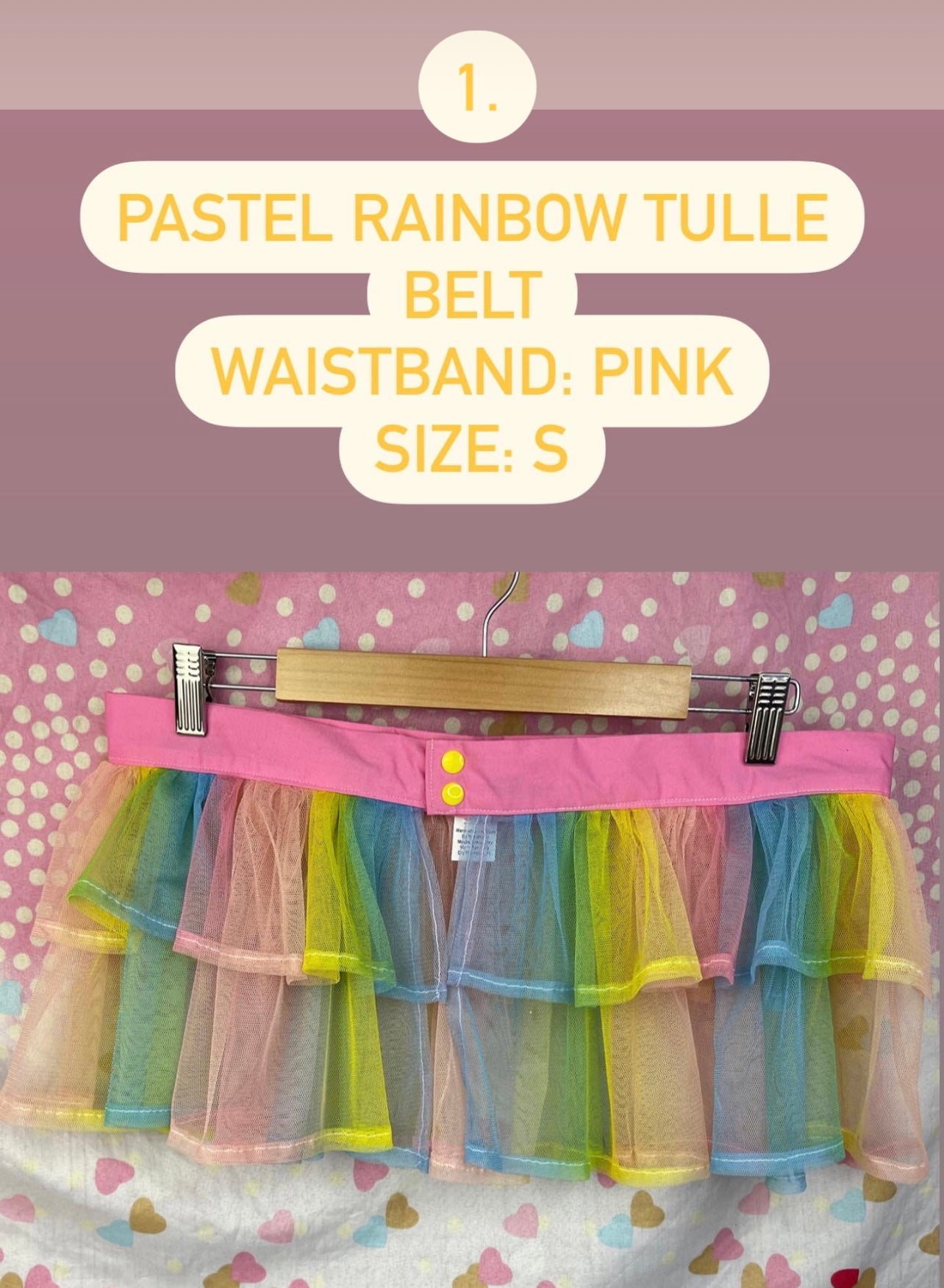 READY TO SHIP Tulle Belts