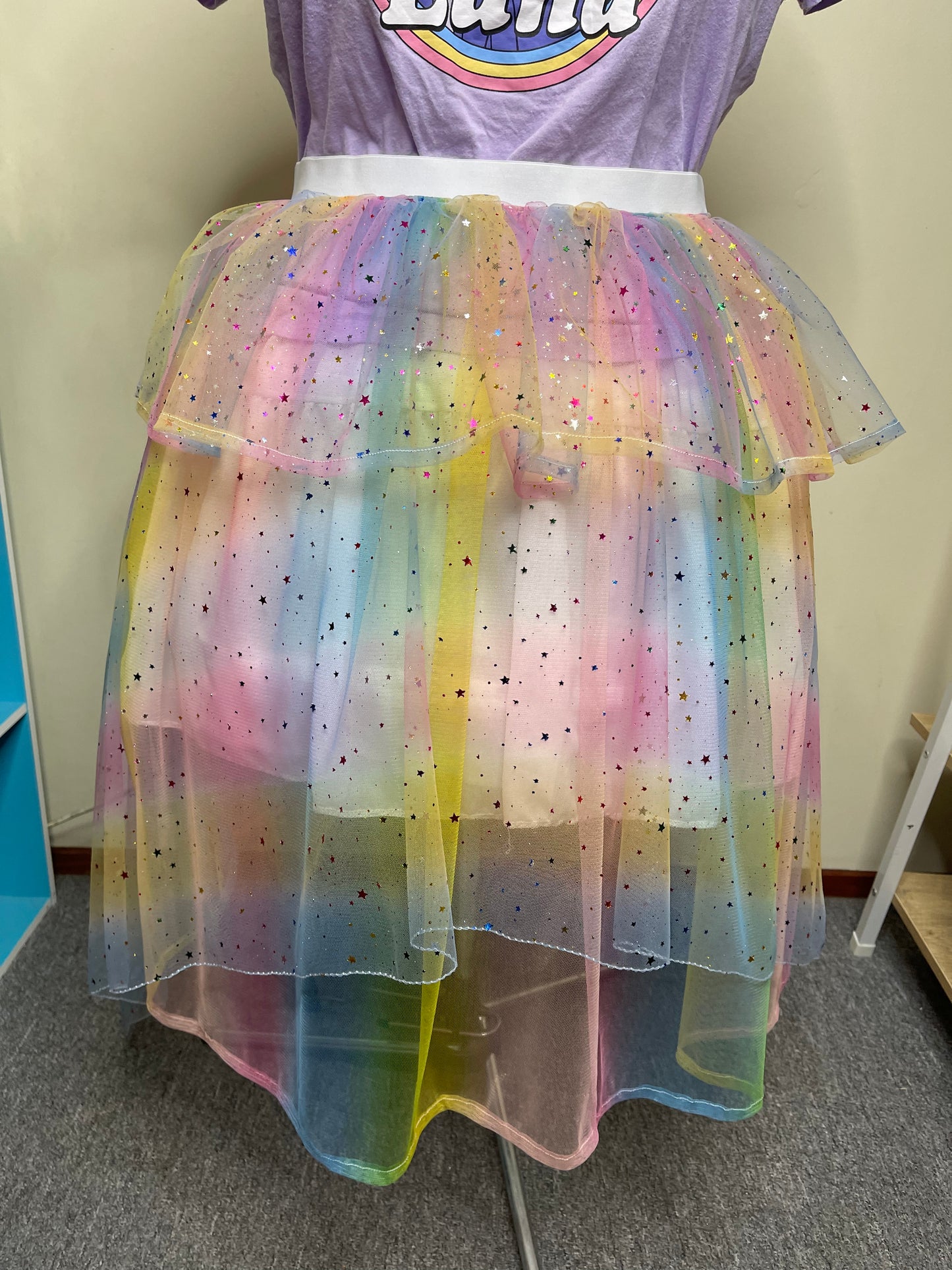 Star Fairy Tulle Overskirt