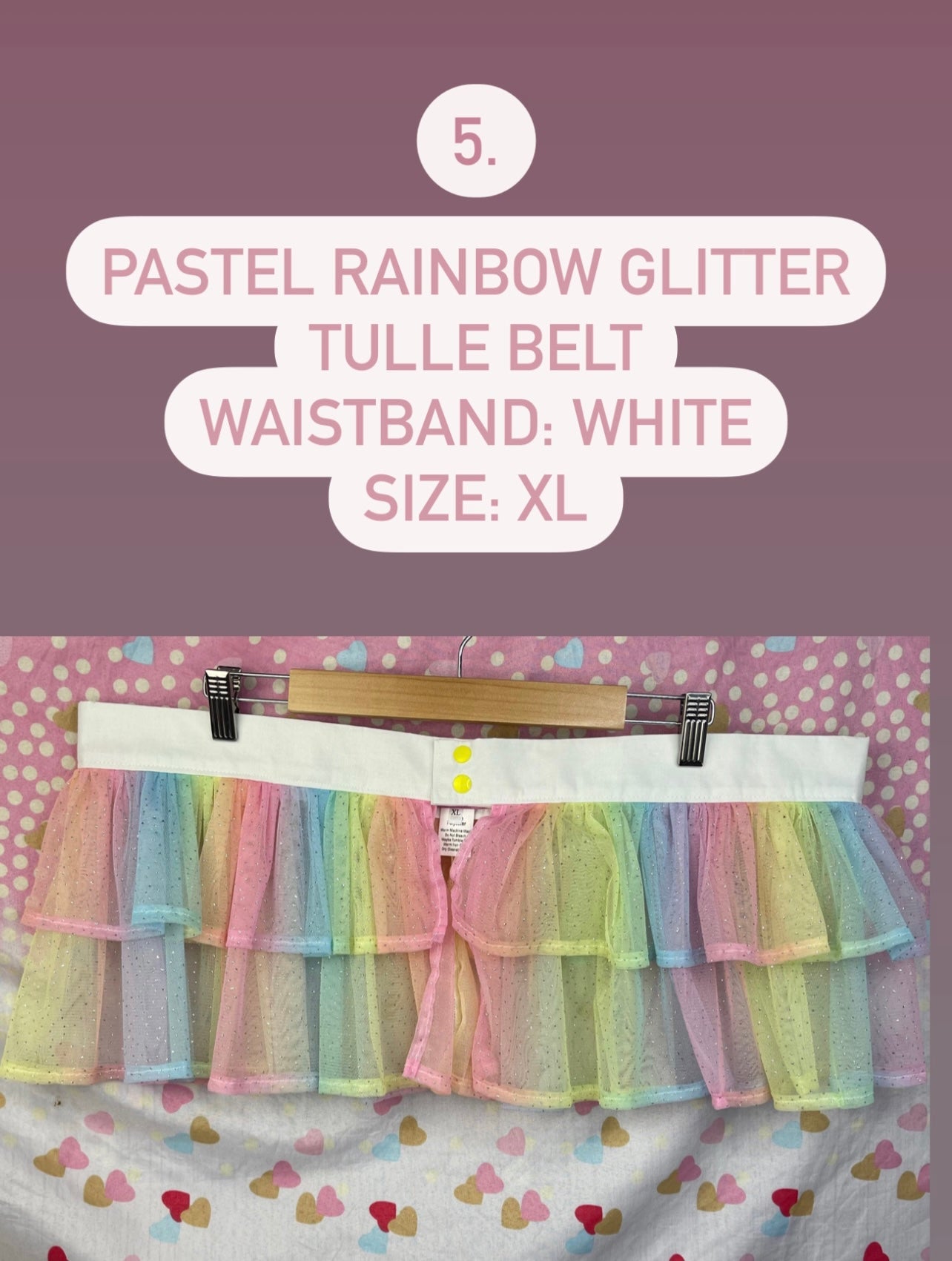 READY TO SHIP Tulle Belts