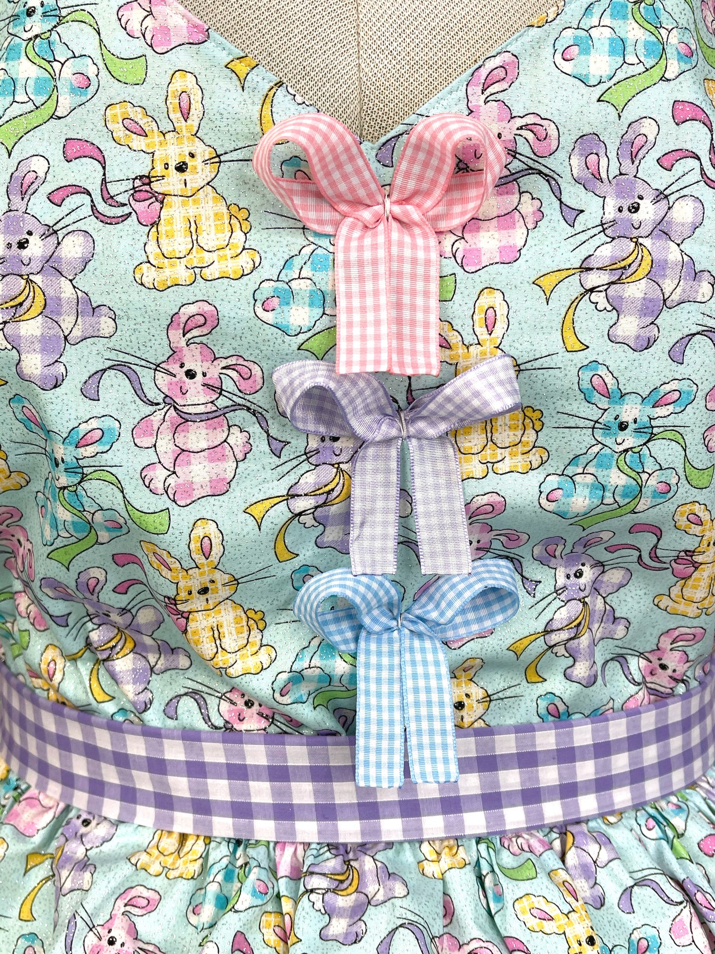 Gingham Bunny Day Dress