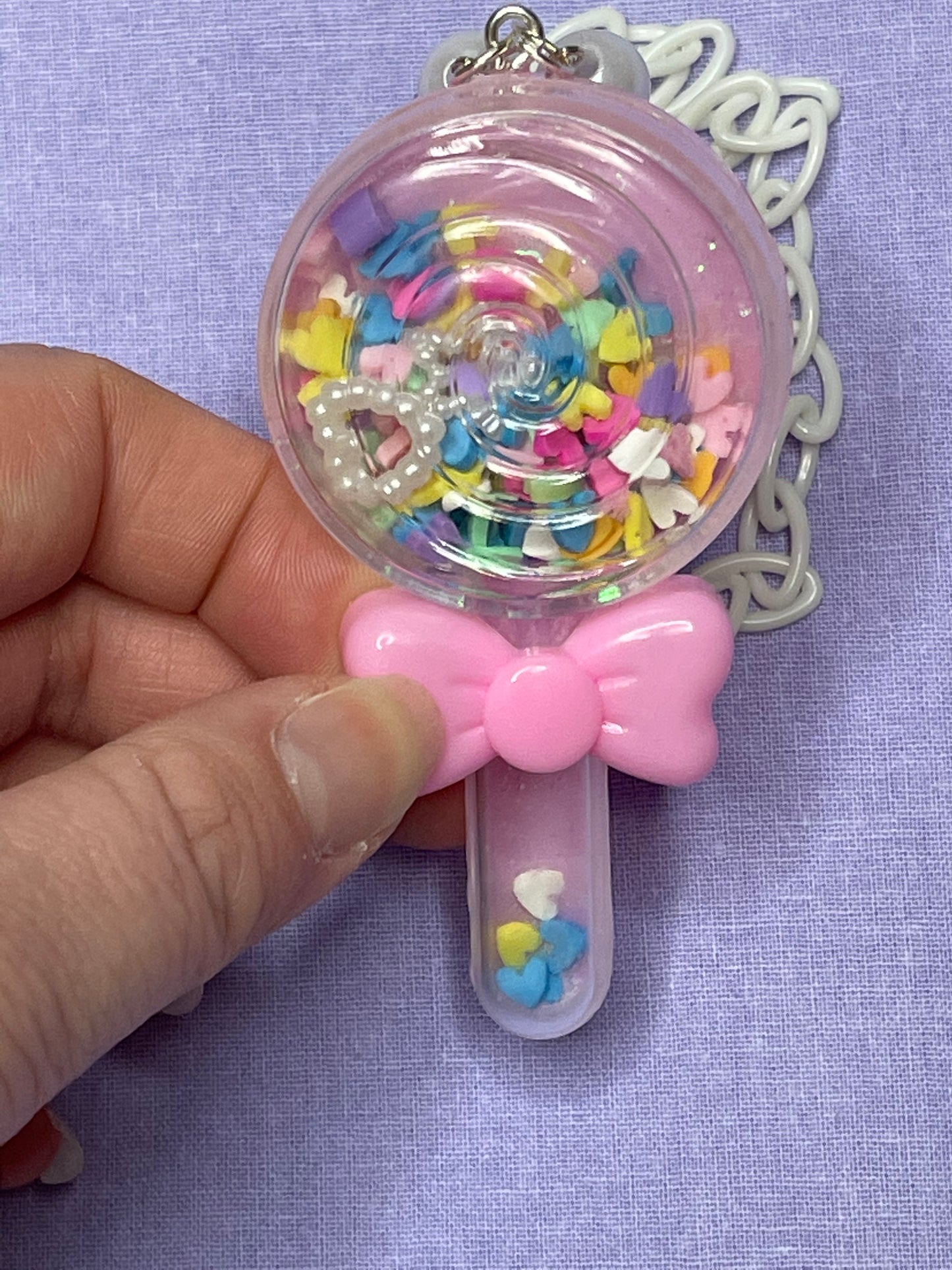 Mini Lollipop Shaker Necklaces