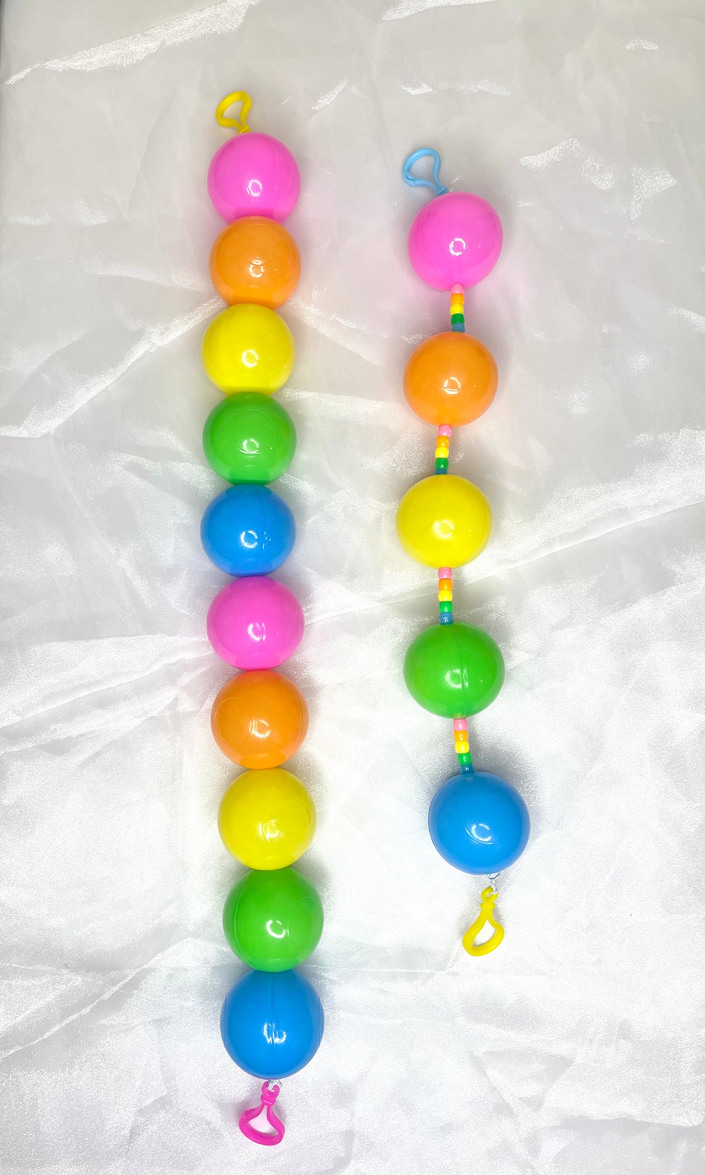 Rainbow/Pastel Rainbow Ballpit ball Belts