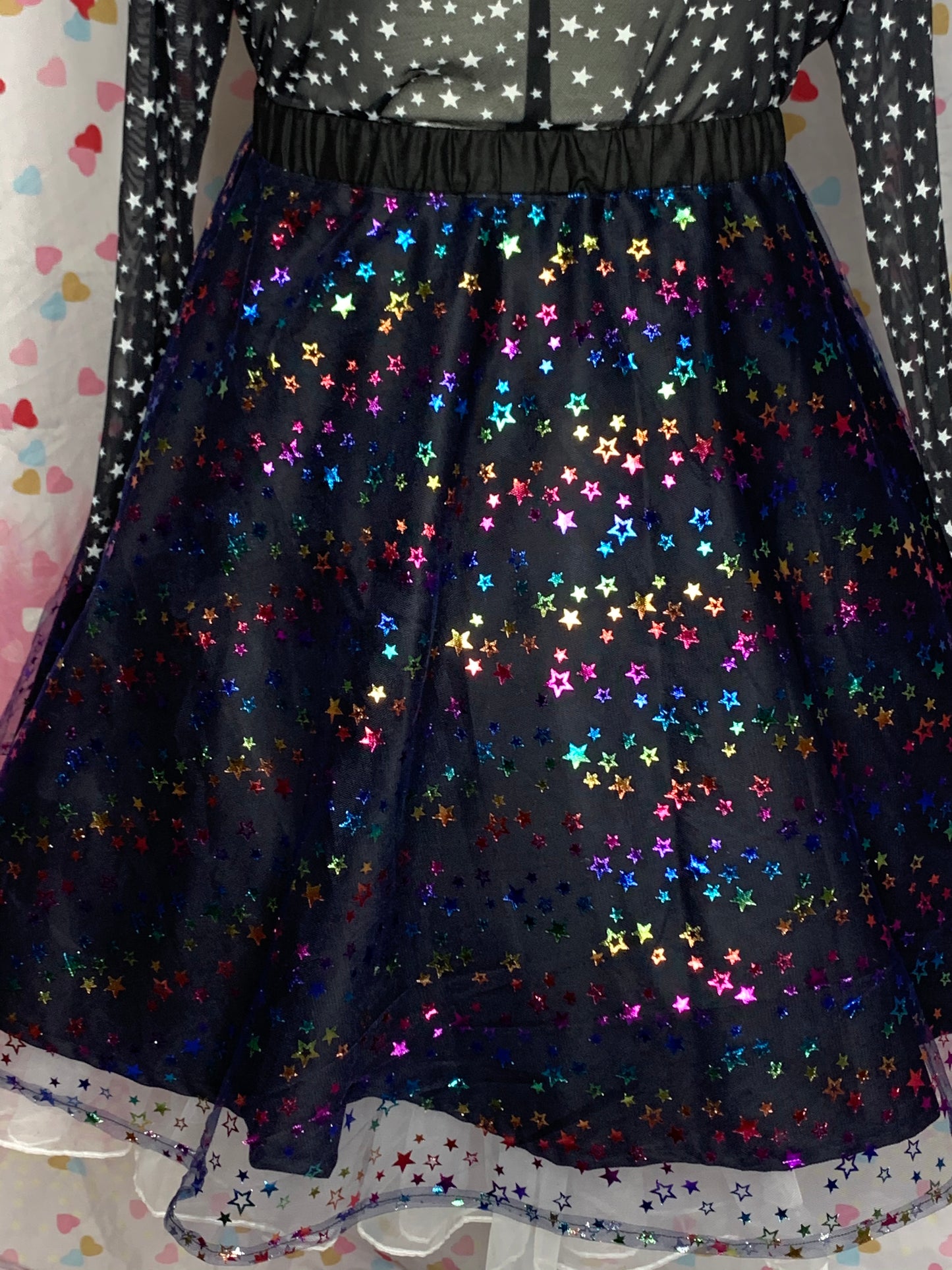 Rainbow Star Skirt