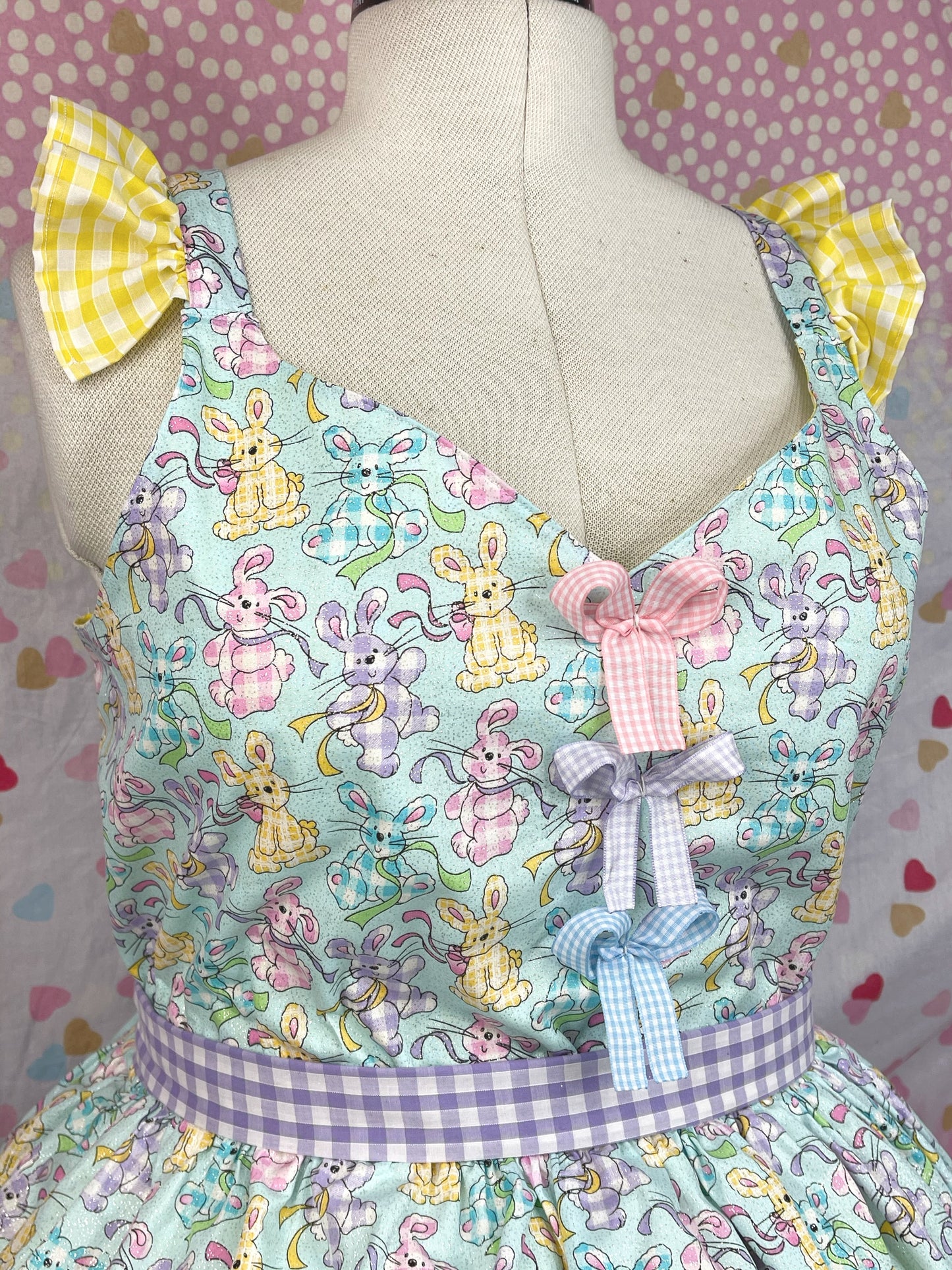 Gingham Bunny Day Dress