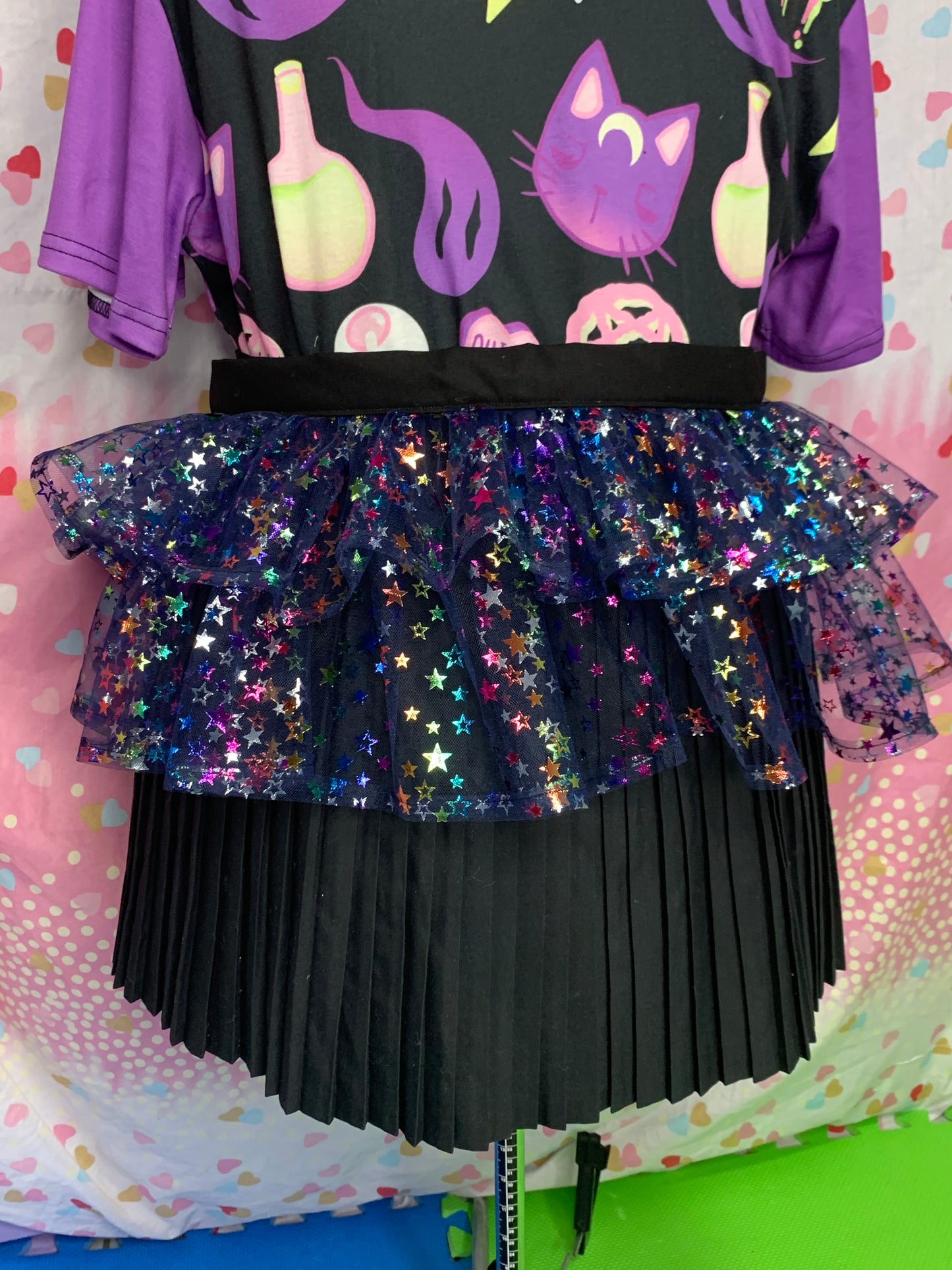 Rainbow Star Tulle Belt