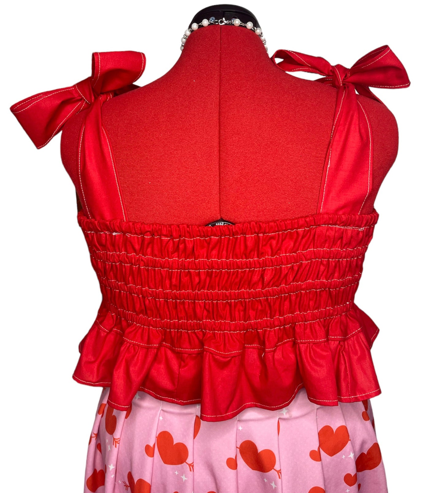 Cupid Heart Mini Crop Top