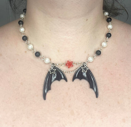 Bat Wing Gothic Necklace