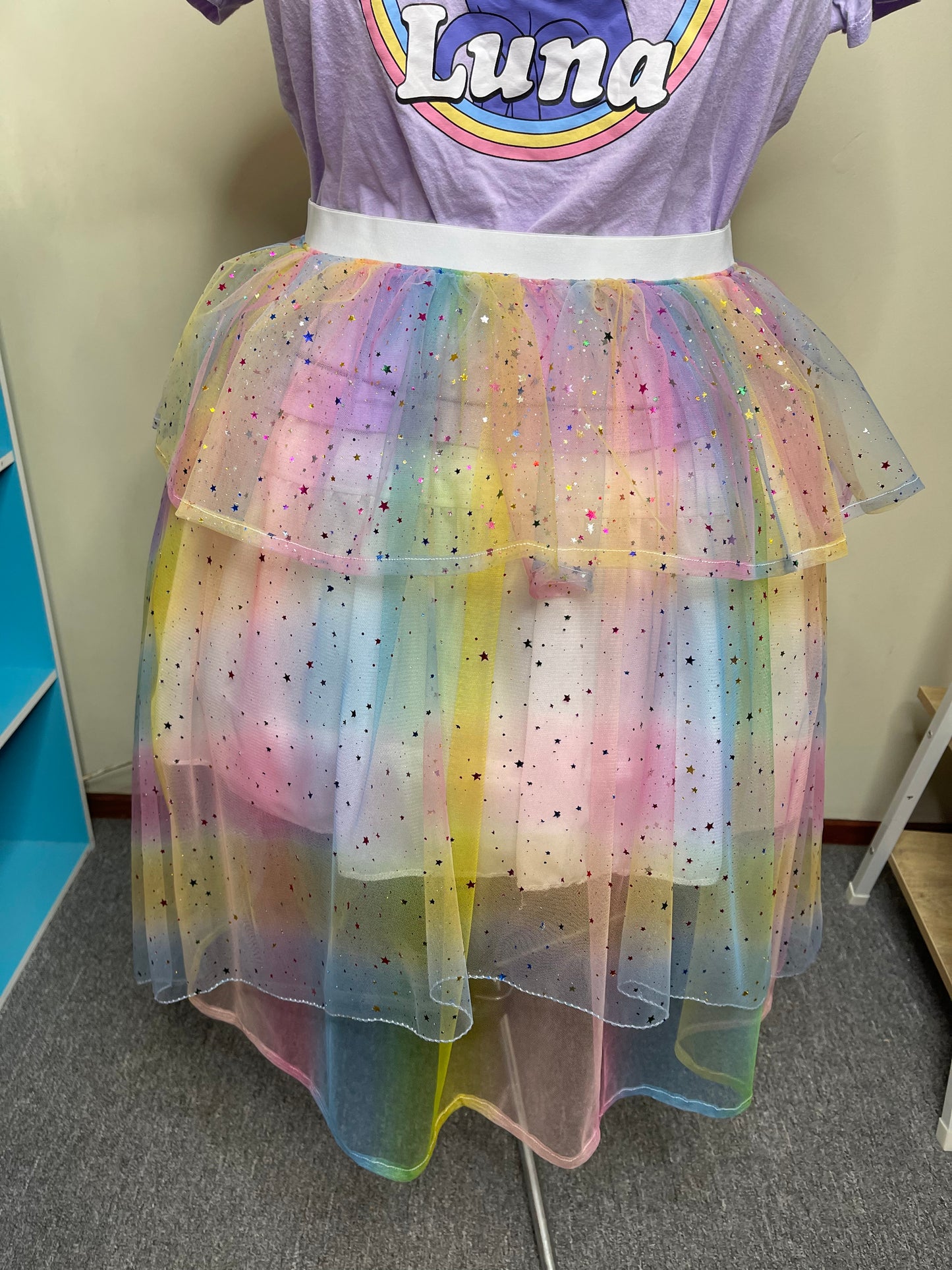 Star Fairy Tulle Overskirt