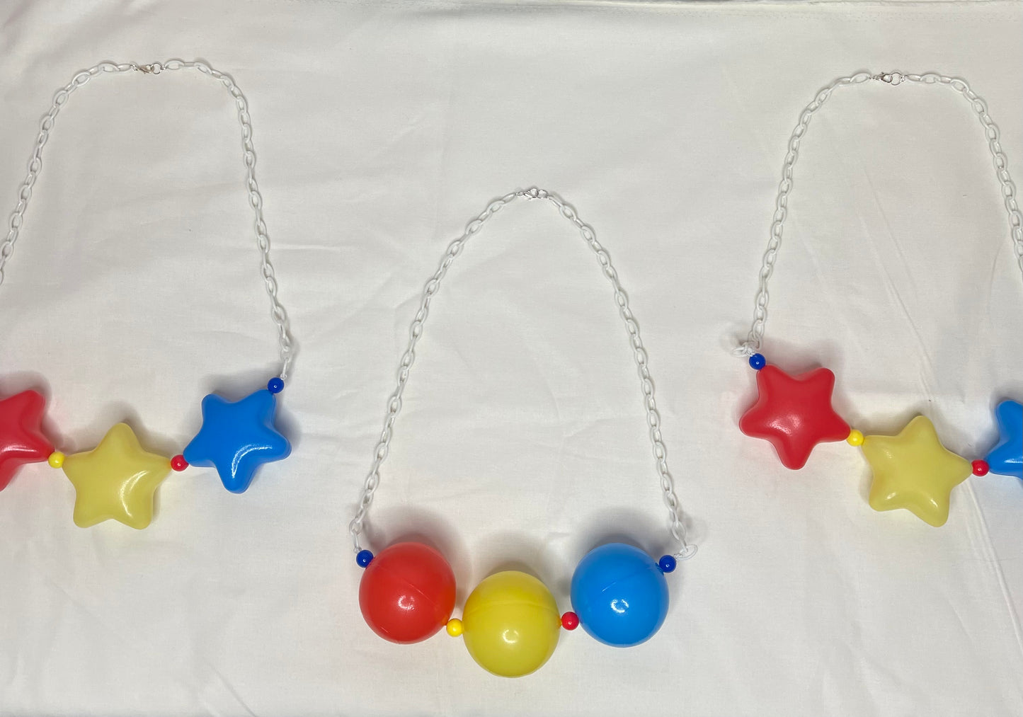 Kidcore Puffy Ball Necklaces