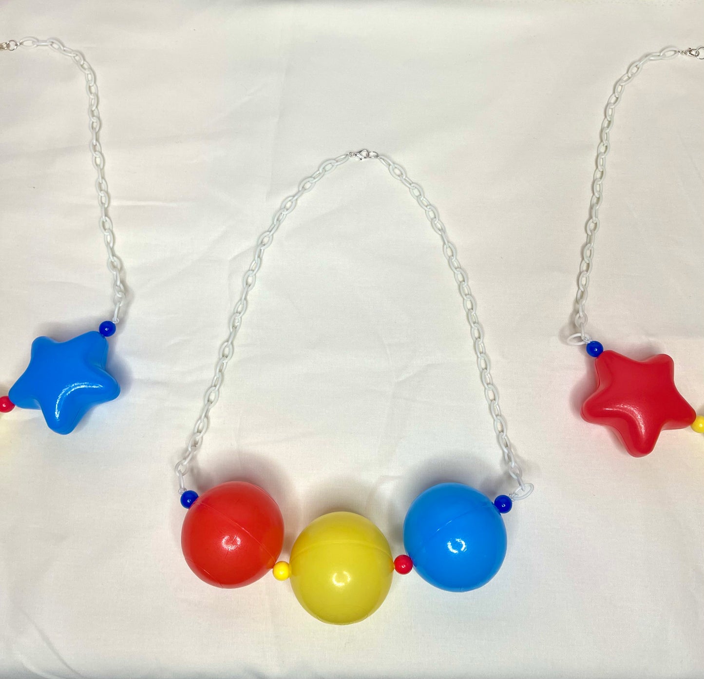 Kidcore Puffy Ball Necklaces