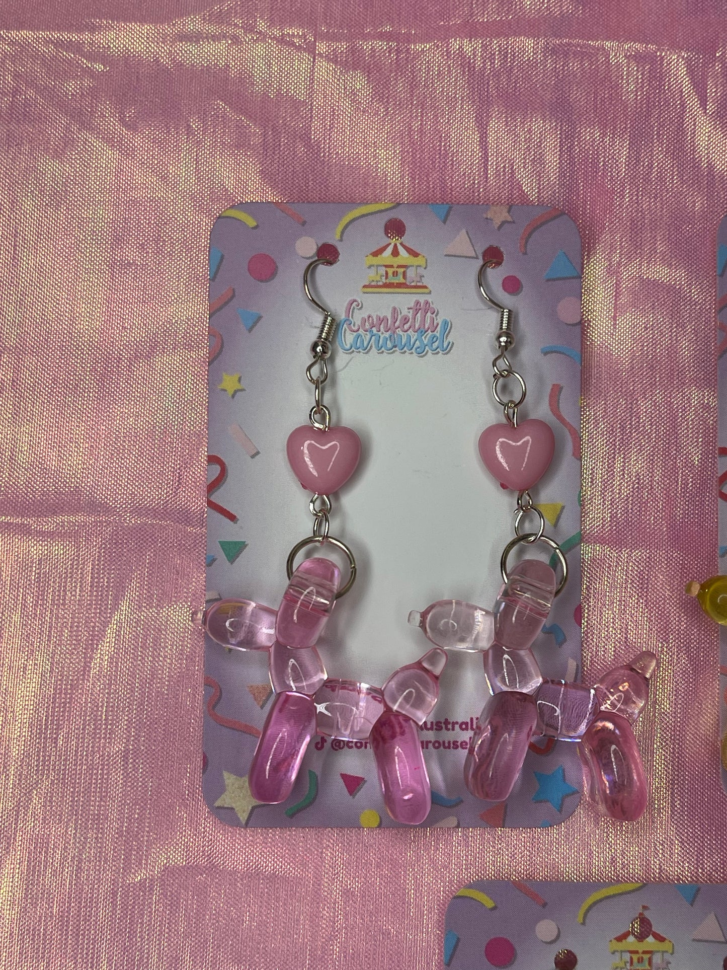 Balloon Doggy Earrings