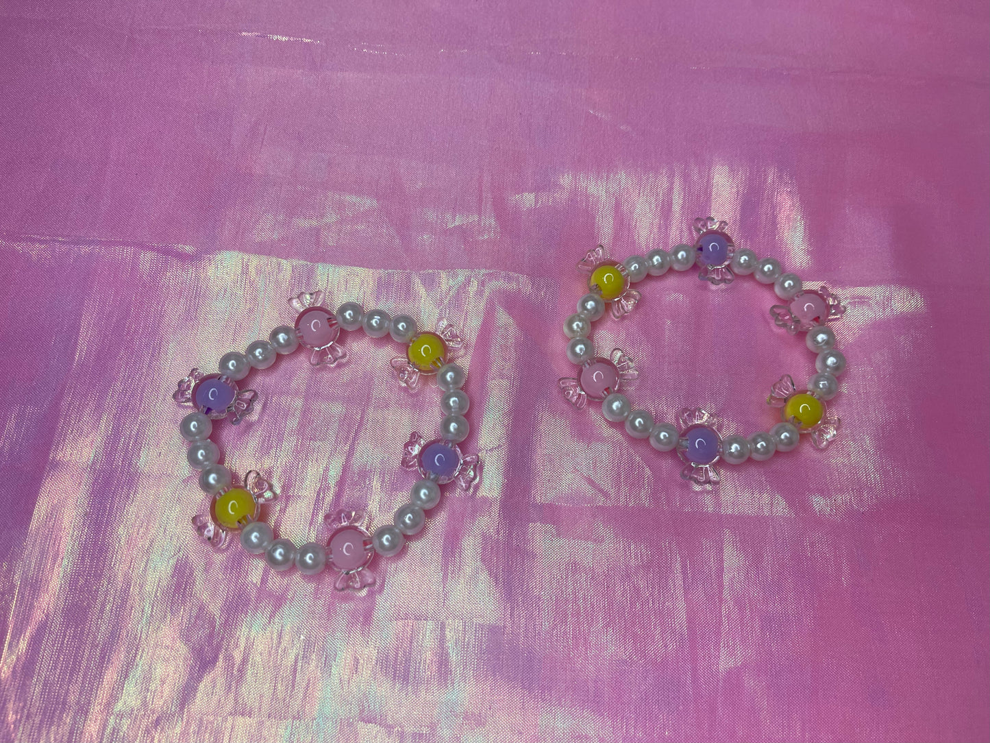 Candy Pastel Pearl Bracelets