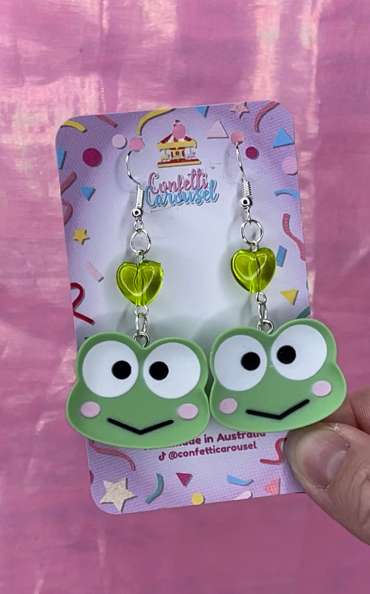 Sanrio inspired charm earrings