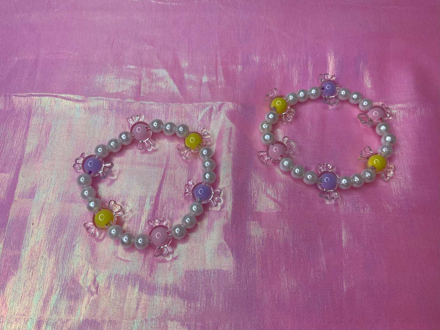 Candy Pastel Pearl Bracelets