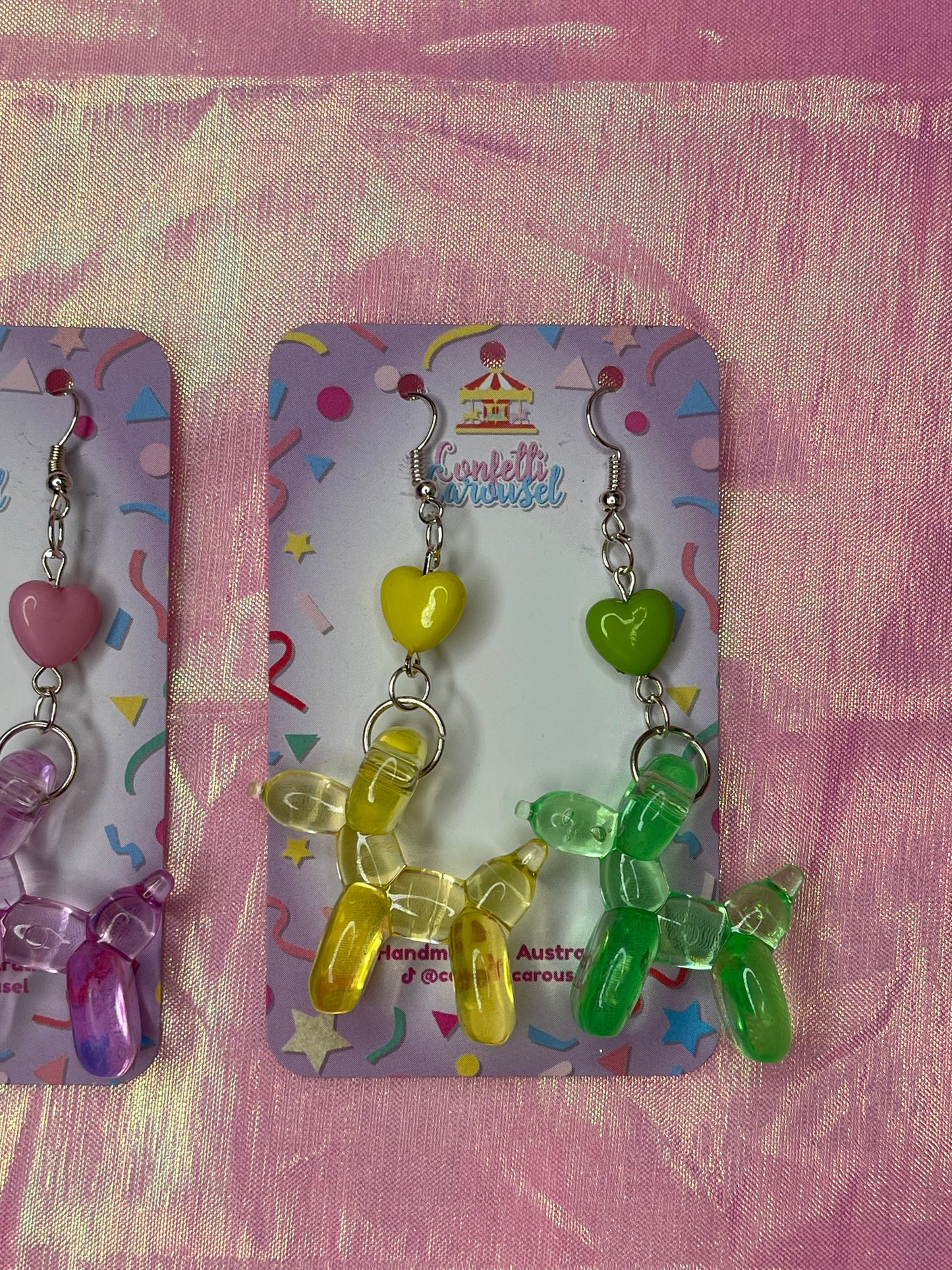 Balloon Doggy Earrings