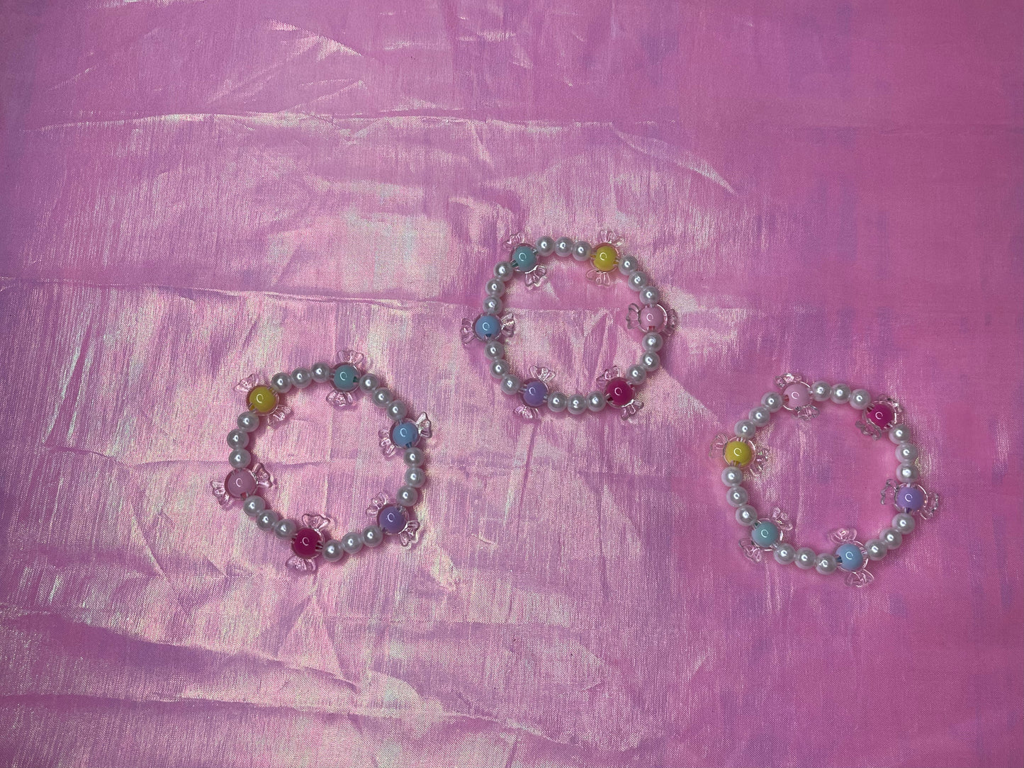 Candy Pastel Pearl Bracelets