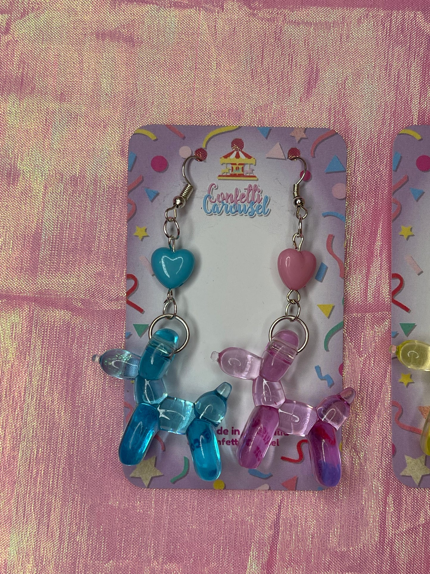 Balloon Doggy Earrings