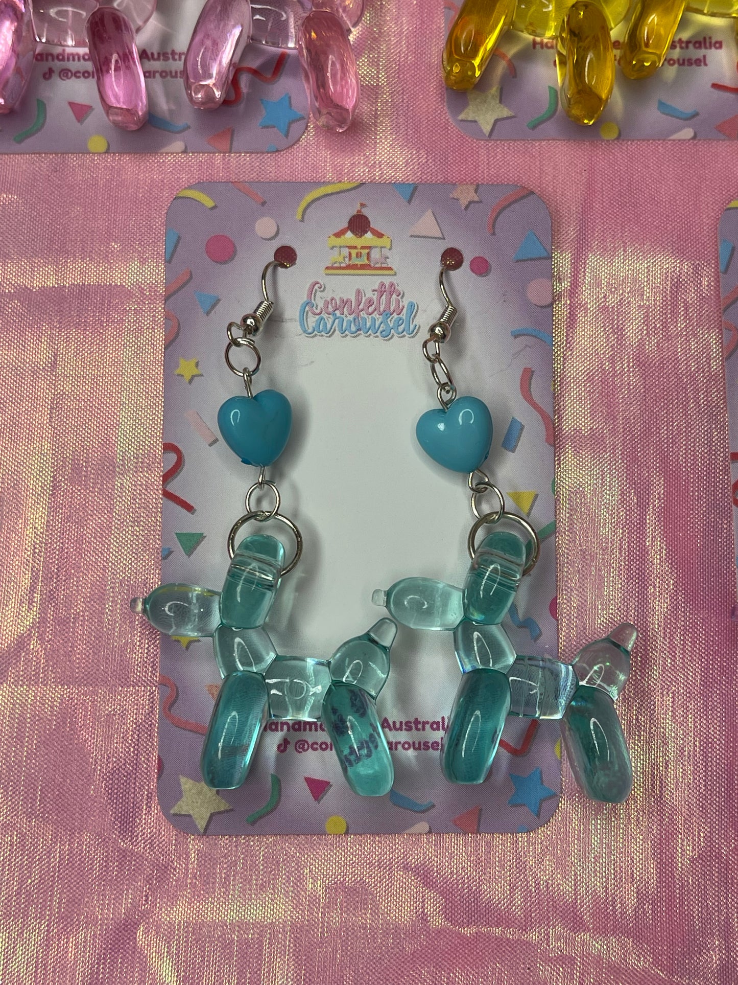 Balloon Doggy Earrings