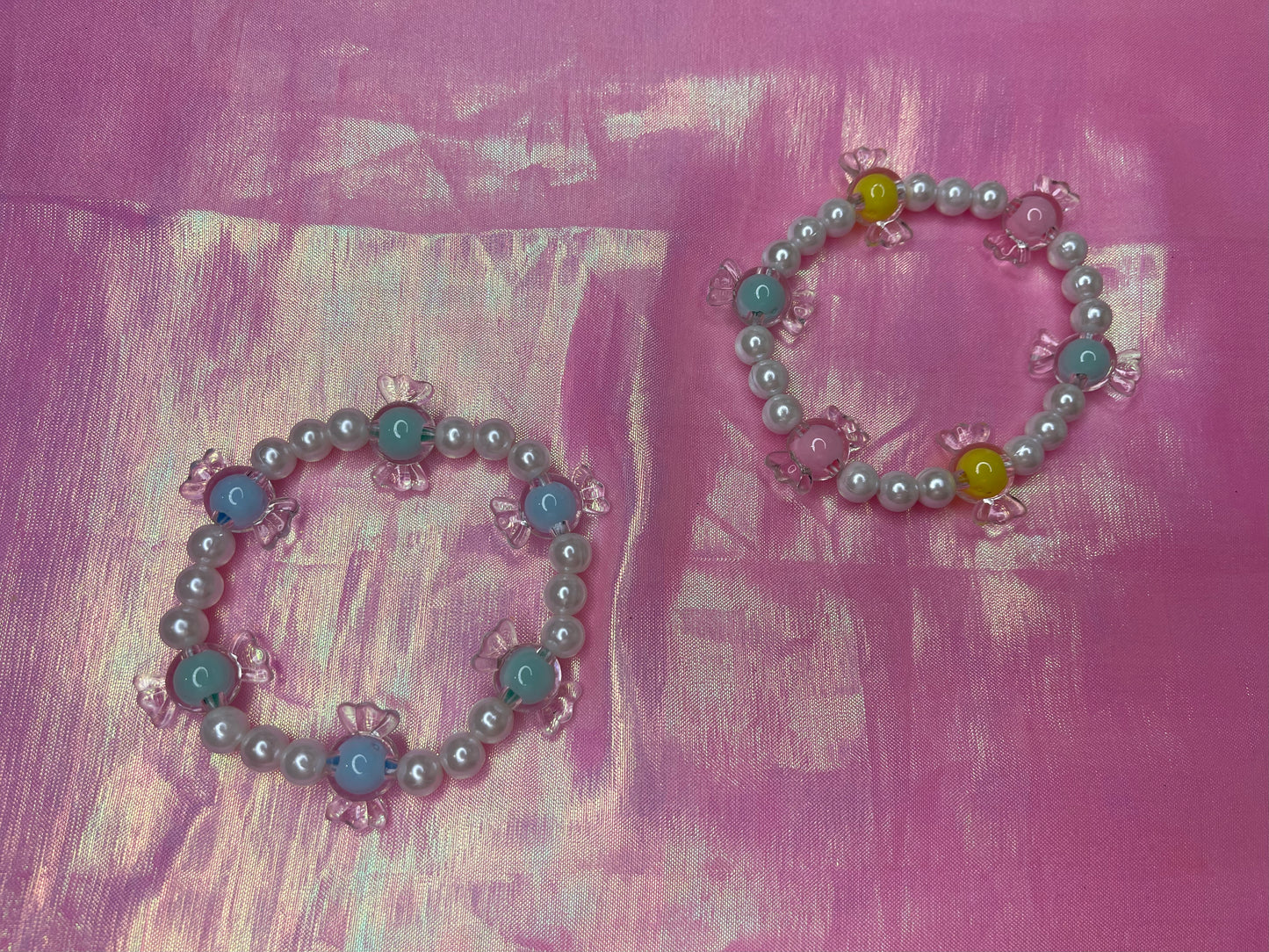 Candy Pastel Pearl Bracelets