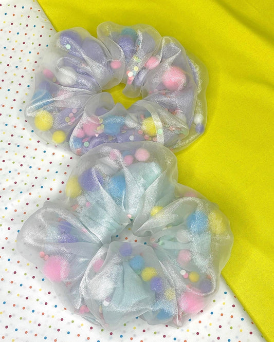 Jumbo Confetti Scrunchies